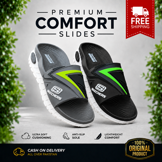 Premium Skechers BEAST Slides by TruStyle